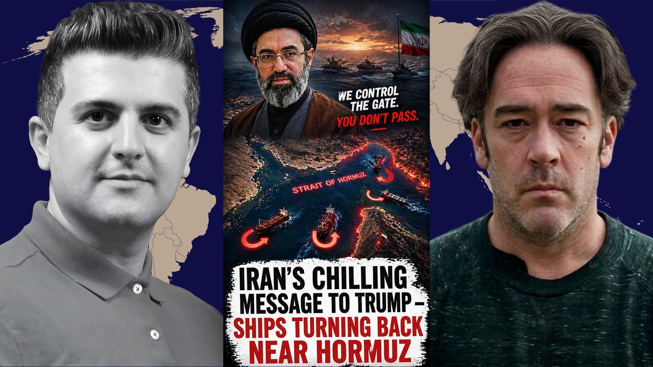 cover art for Patrick Henningsen: Iran’s CHILLING Message to Trump – Ships Turning Back Near Hormuz
