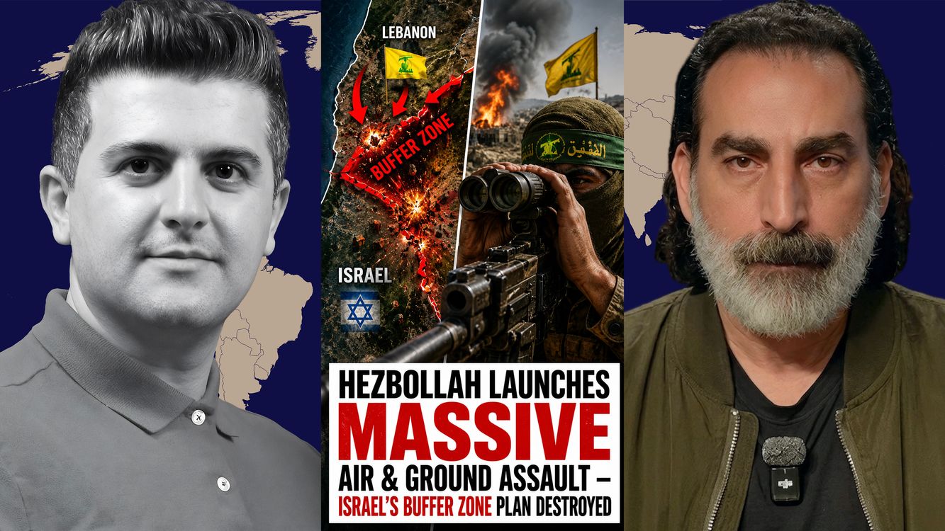 cover art for Laith Marouf: Hezbollah Launches MASSIVE Air & Ground Assault – Israel’s Buffer Zone Plan Destroyed