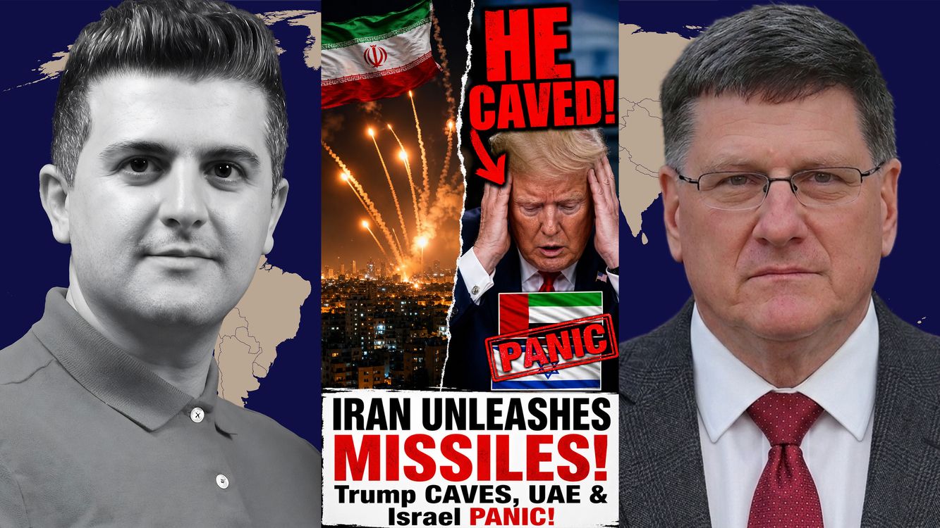 cover art for Scott Ritter: IRAN UNLEASHES MISSILES! Trump CAVES, UAE & Israel PANIC!