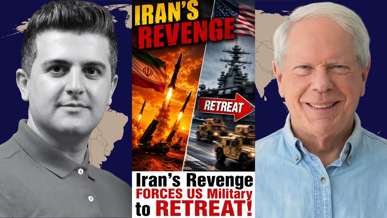 cover art for Paul Craig Roberts: Iran's Revenge FORCES US Military to RETREAT!