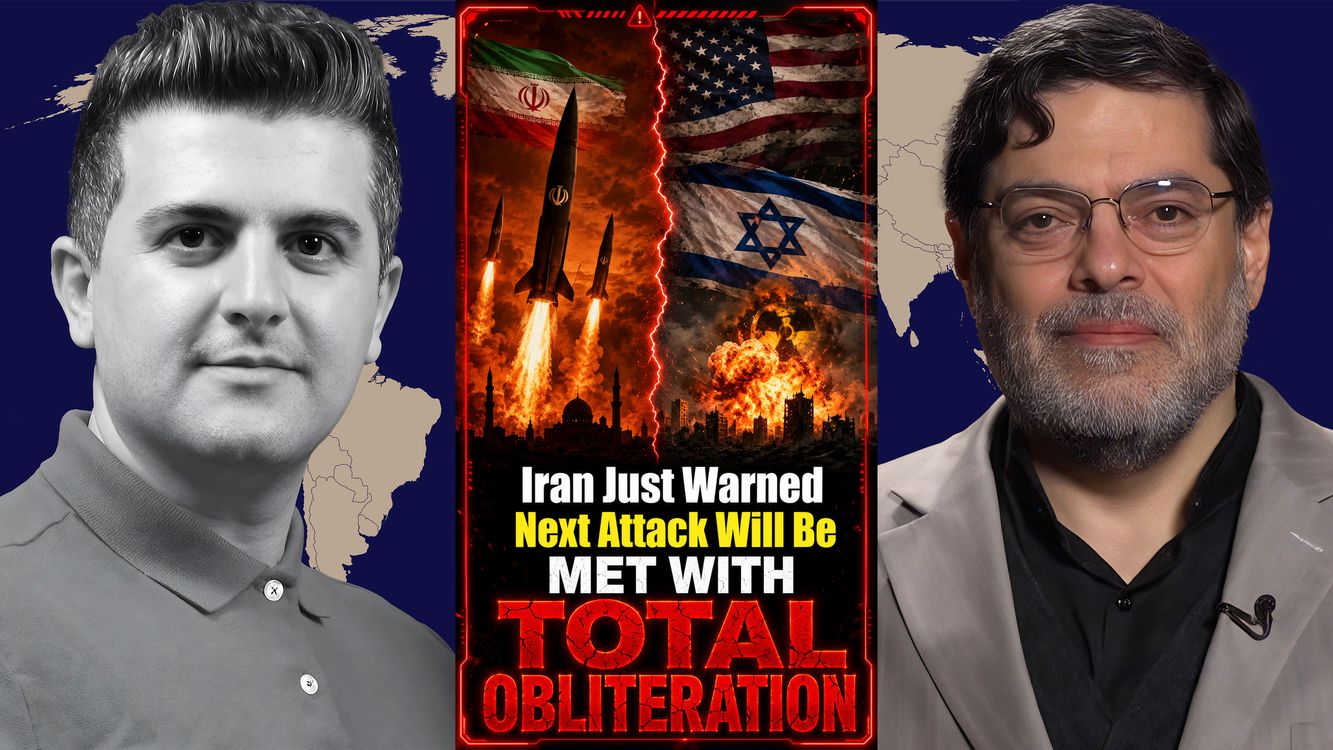 cover art for Seyed M. Marandi: Iran Just Warned: Next Attack Will Be MET WITH TOTAL OBLITERATION
