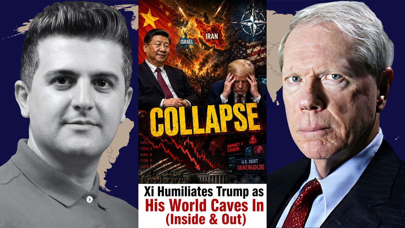 cover art for Paul Craig Roberts: Xi Humors Trump as His World Caves In (Inside & Out)