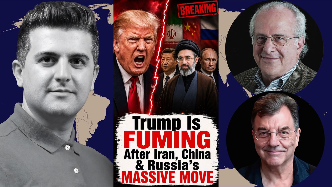 cover art for Richard Wolff & Michael Hudson: Trump Is FUMING After Iran, China & Russia’s MASSIVE Move