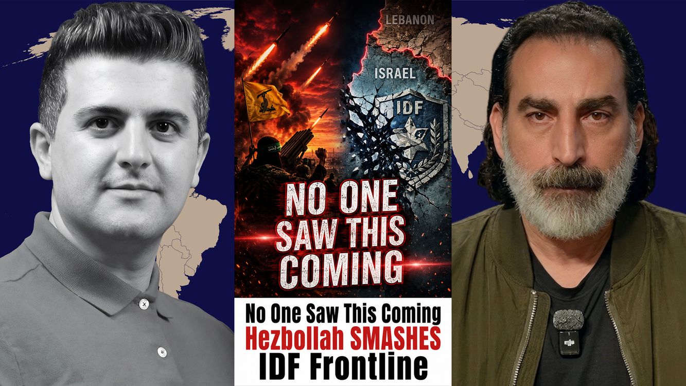 cover art for Laith Marouf: No One Saw This Coming: Hezbollah SMASHES IDF Frontline