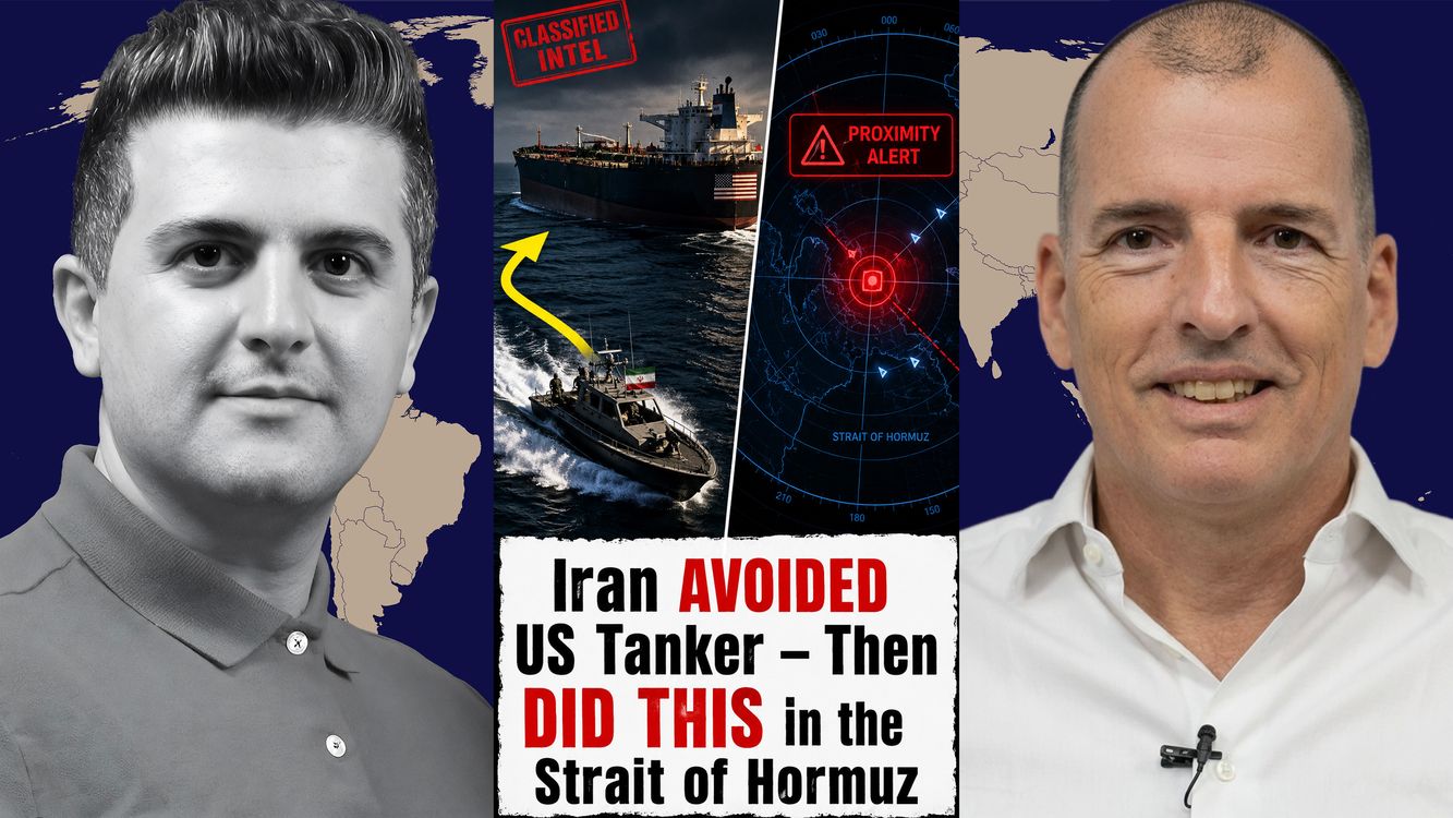 cover art for Alex Krainer: Iran AVOIDED US Tanker – Then DID THIS in the Strait of Hormuz