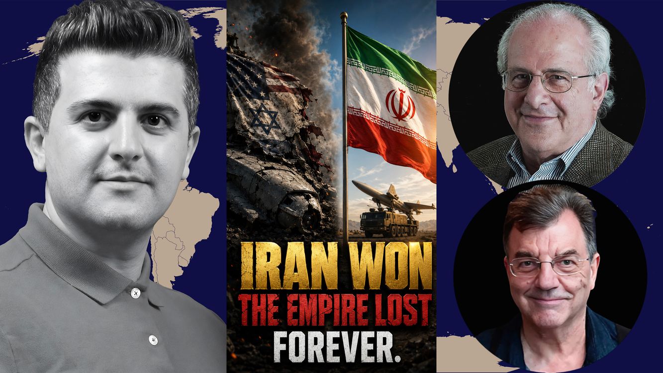 cover art for Richard Wolff & Michael Hudson: Iran Won. The Empire Lost. Forever.