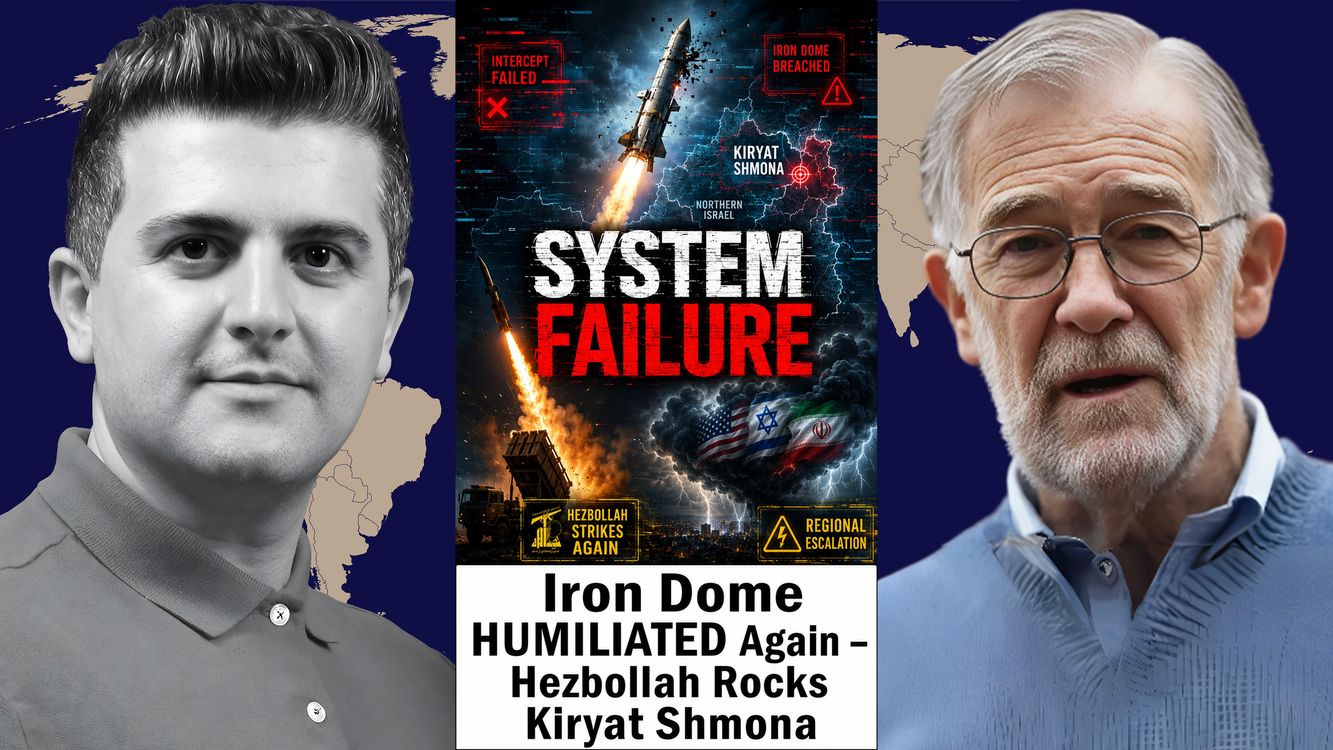 cover art for Ray McGovern: Iron Dome HUMILIATED Again – Ukrainian UAV Hits Zaporozhye NPP