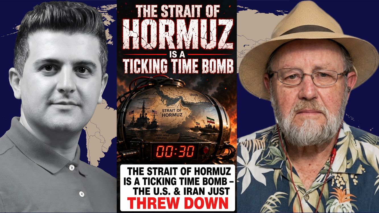cover art for Larry Johnson: The Strait of Hormuz Is a Ticking Time Bomb – The U.S. & Iran Just THREW DOWN