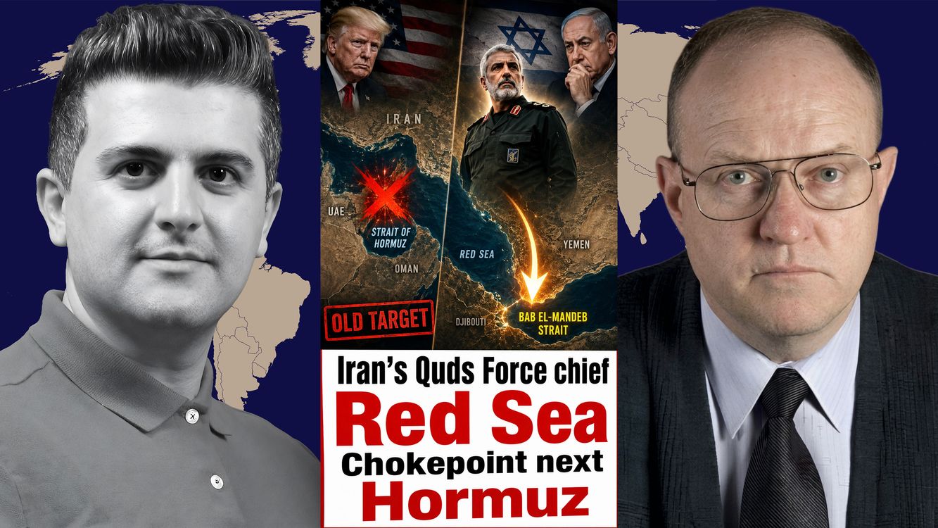 cover art for Col. Larry Wilkerson: Iran’s Quds Force chief: Red Sea Chokepoint next Hormuz