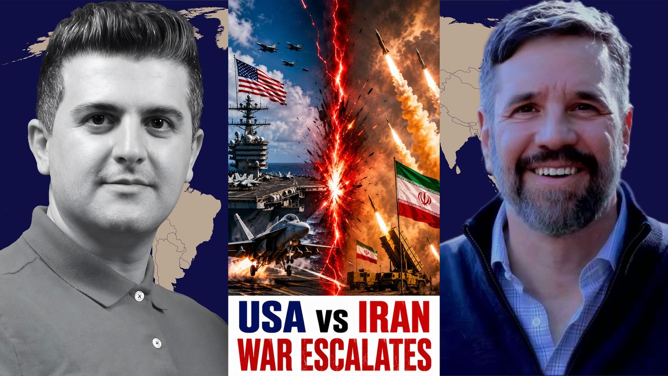 cover art for Matthew Hoh: US & Iran Exchange Heavy Attacks