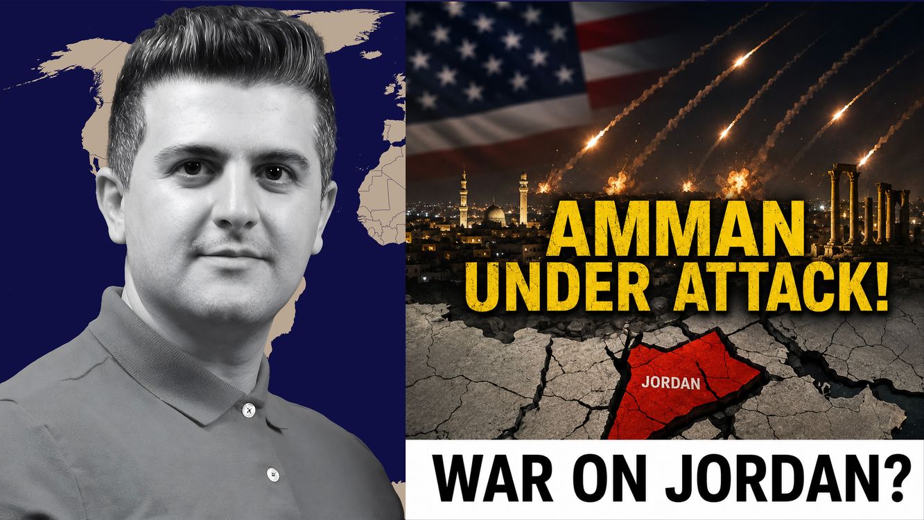 cover art for Nima R. Alkhorshid: URGENT: Iran’s RETALIATION Begins – Missiles Hit Jordan After US Attack on Iran