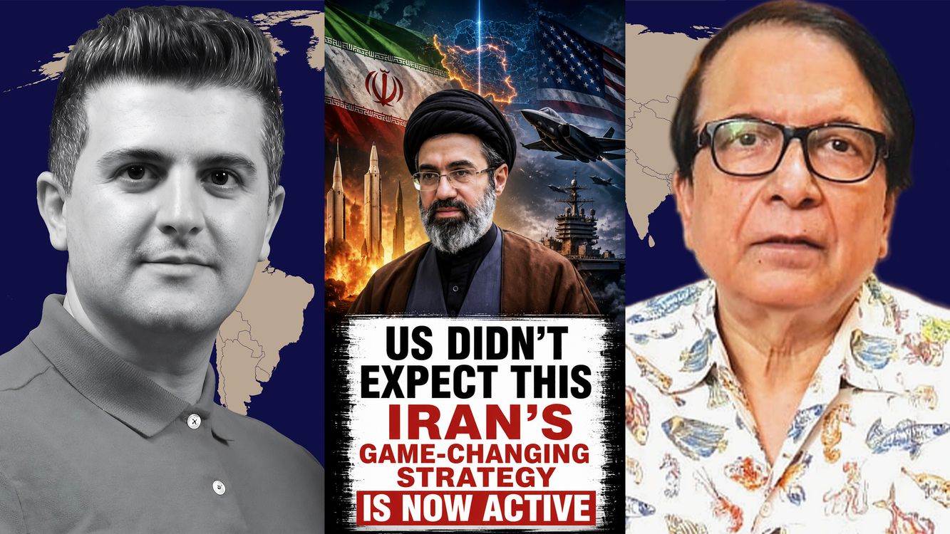 cover art for Pravin Sawhney: IRAN's Missiles TAKE OUT FIGHTER JETS in Jordan