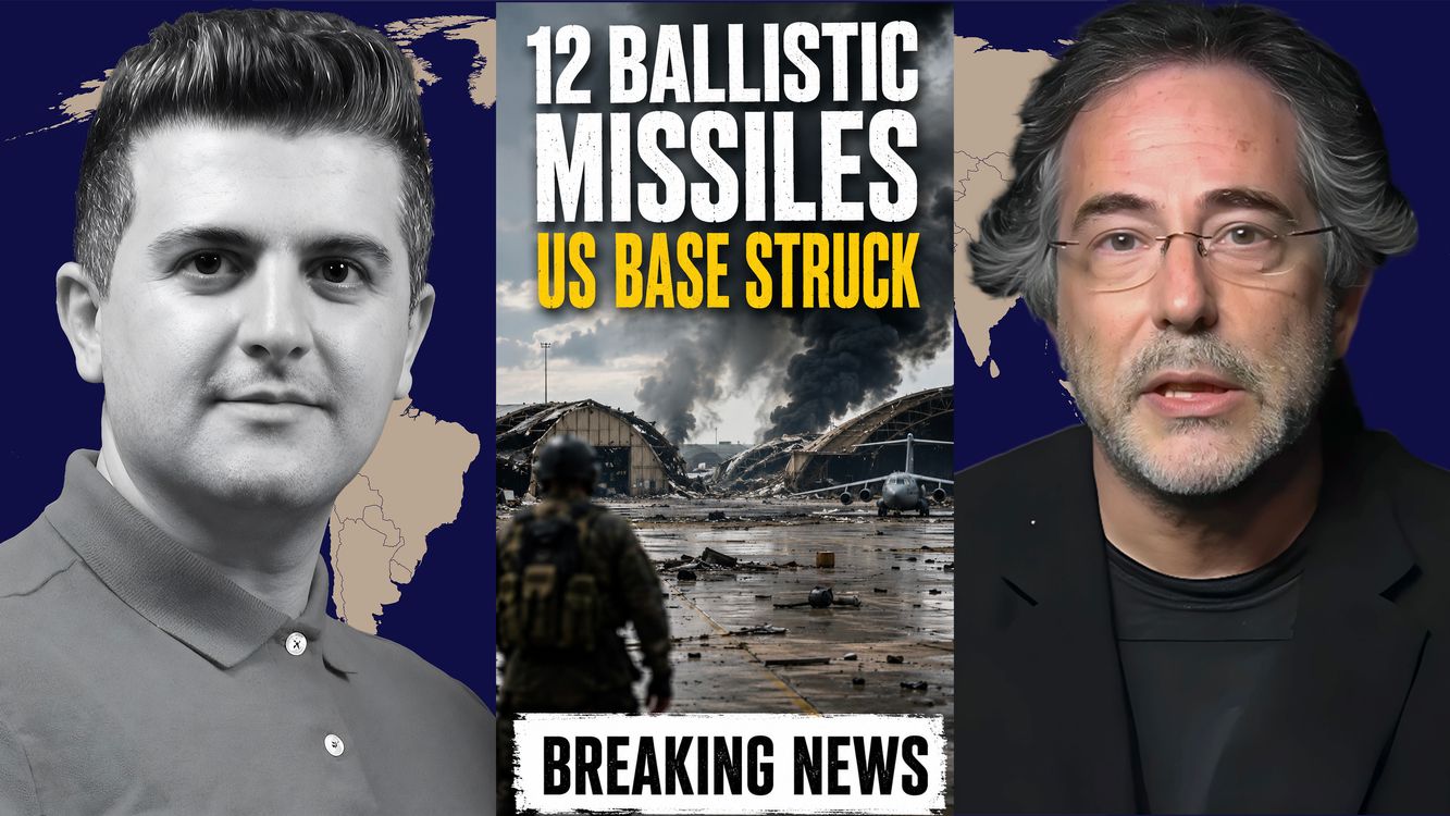 cover art for Pepe Escobar: 12 Ballistic Missiles Struck a US Major Airbase (Jordan)