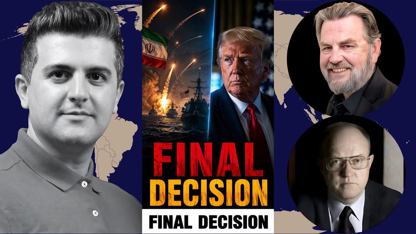 cover art for Larry Johnson & Col. Wilkerson: Iran Just Fired at U.S.-Guided Ships: Trump REVEALS Final Decision