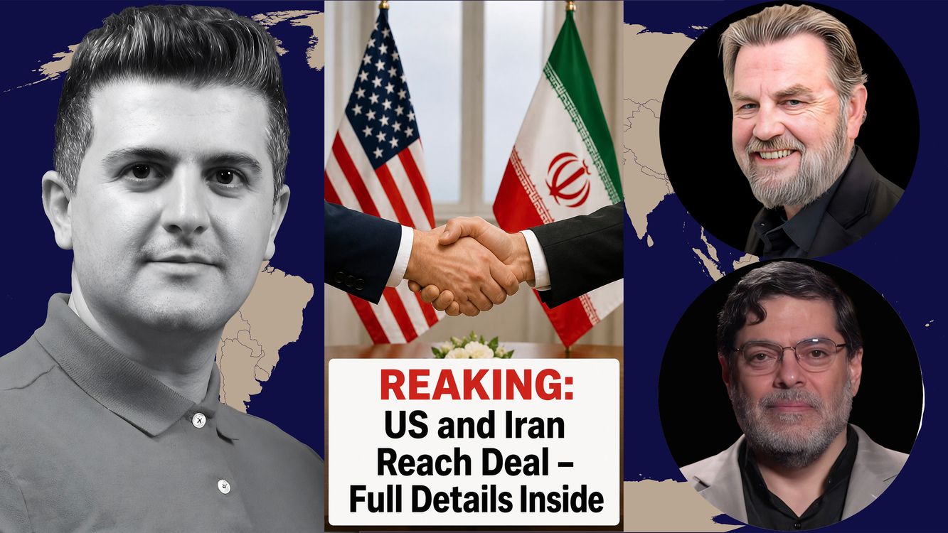 cover art for Larry Johnson & Mohammad Marandi: BREAKING: US and Iran Reach Deal – Full Details Inside