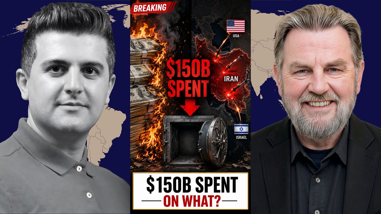 cover art for Larry Johnson: BREAKING: $150 Billion of Iran’s $300B Reparations Is ALREADY Spent!