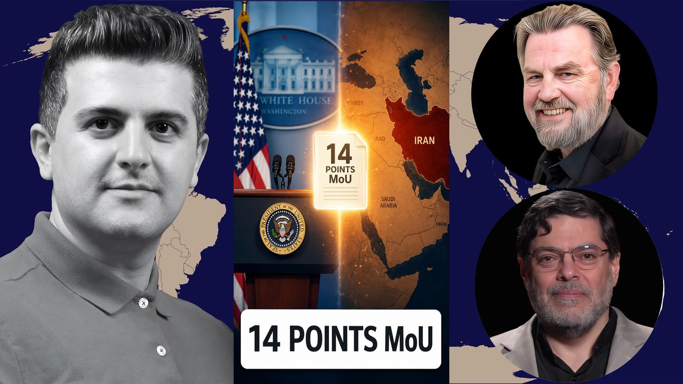 cover art for Larry Johnson & Mohammad Marandi: The White House has released the full text of the 14-point MoU