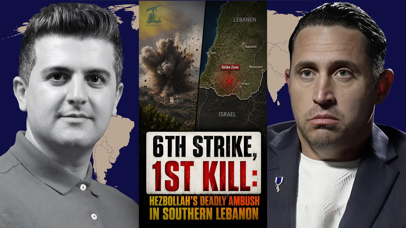 cover art for Lt. Col. Anthony Aguilar: 6th ATTEMPT FAILS! Hezbollah IED VAPORIZES IDF Vehicle in Southern Lebanon