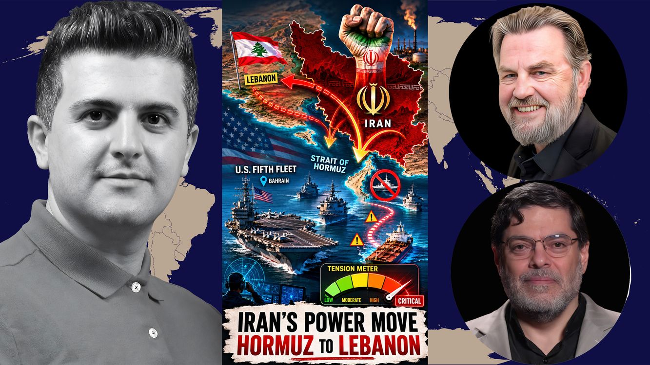 cover art for Seyed M. Marandi & Larry Johnson: Iran Demands Lebanon Withdrawal as U.S. Pushes for Open Hormuz