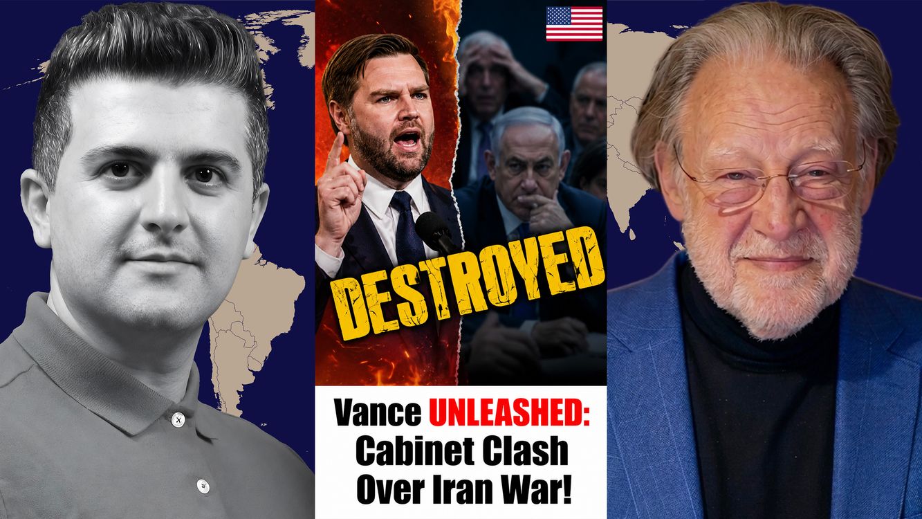 cover art for John Helmer: Vance DESTROYS Netanyahu's Cabinet in FIERY Rant - Putin's Shaking Move