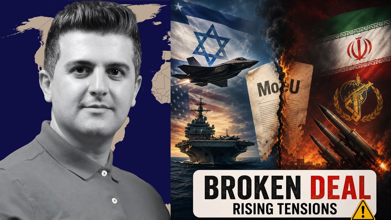 cover art for Nima R. Alkhorshid: MoU Is Done—Now the U.S. and Iran Enter a War of Attrition