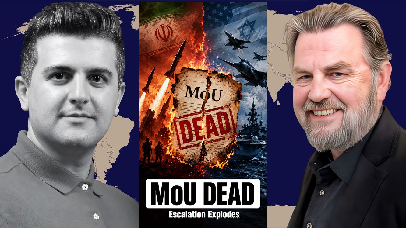cover art for Larry Johnson: Iran and the U.S. Are Trading Blows— The MoU Already DEAD