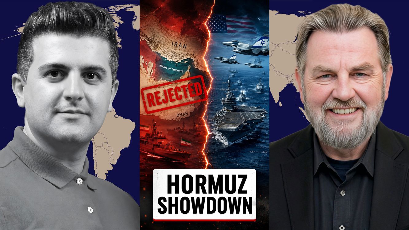 cover art for Larry Johnson: Iran Rejects Hormuz Deal, US Surges Forces, Israel Expands Targets