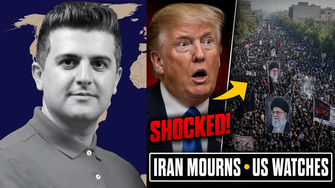 cover art for Nima R. Alkhorshid: "They LOVE Him?!" Trump SHOCKED as Iran FLOODS Streets to Mourn Khamenei