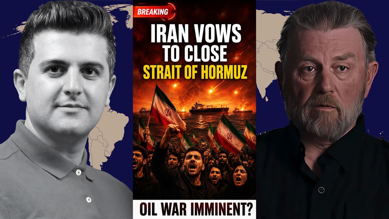 cover art for Larry Johnson: Iran Crowds DEMAND Revenge as Hormuz Faces Non-Stop Hits