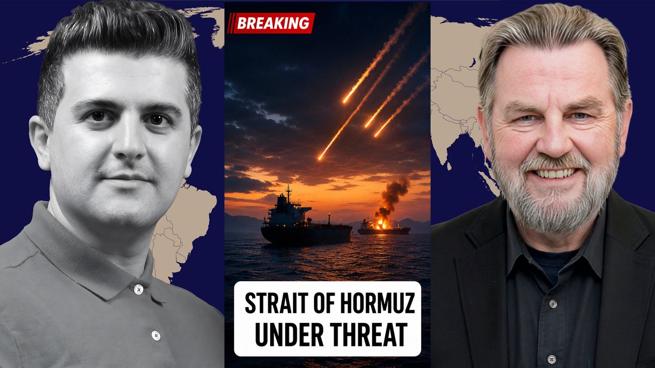 cover art for Larry Johnson: IRGC Missiles Strike 2 Ships in Strait of Hormuz – Major Damage