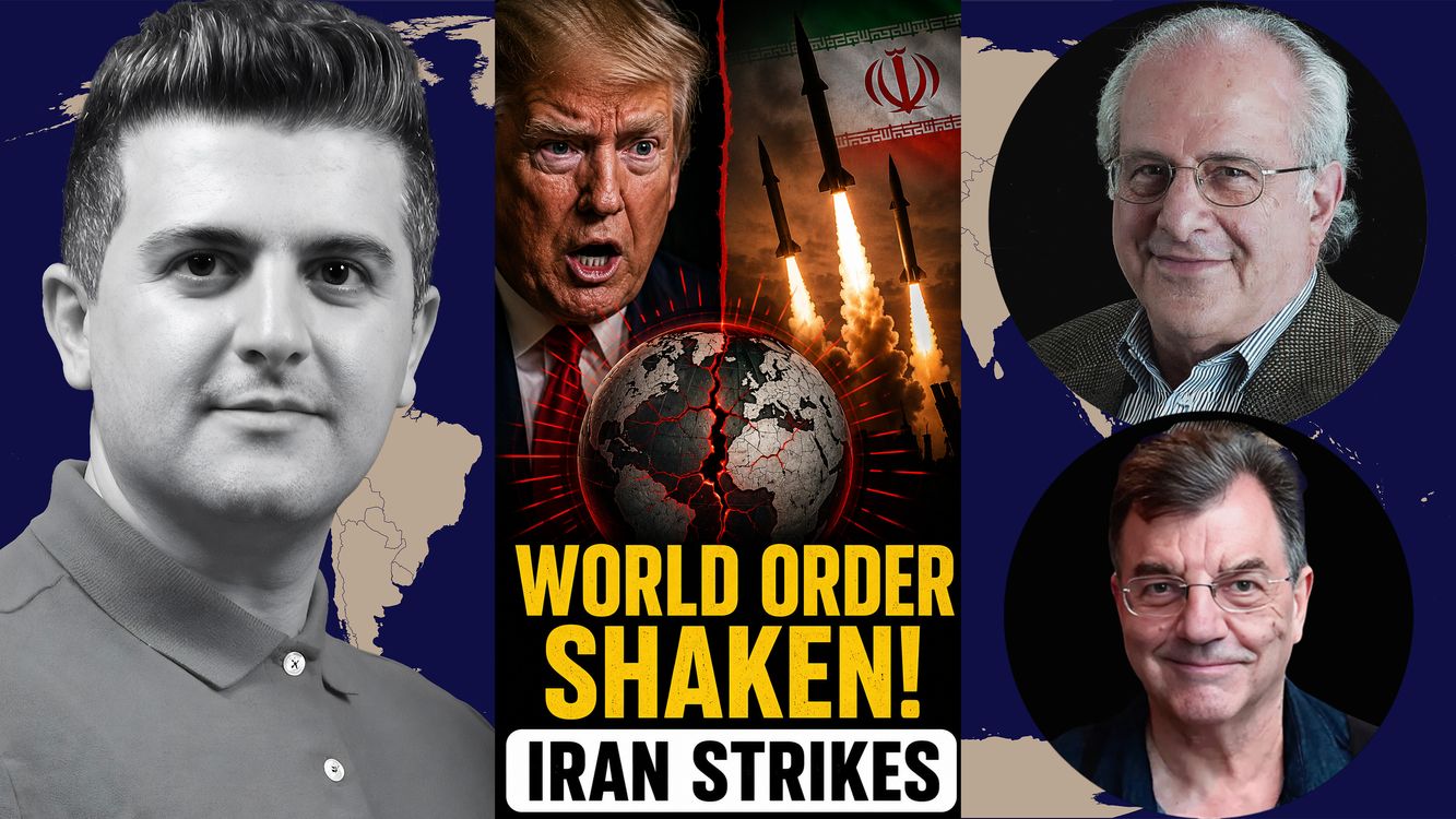 cover art for Richard Wolff & Michael Hudson: Global Economy on the Brink as U.S.-Iran All-Out War Erupts