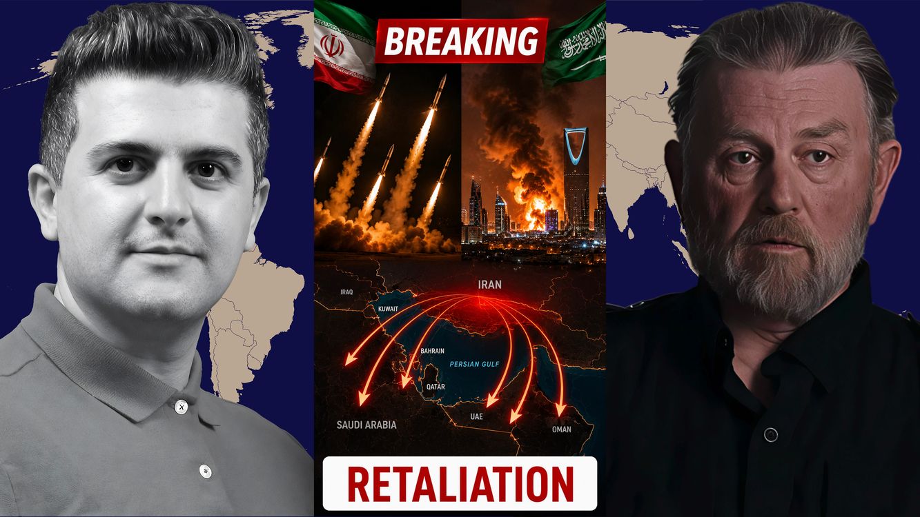 cover art for Larry Johnson: U.S. Attacks Iran NOW | Iran Hits Back as Hormuz Turns Into a Firing Hell