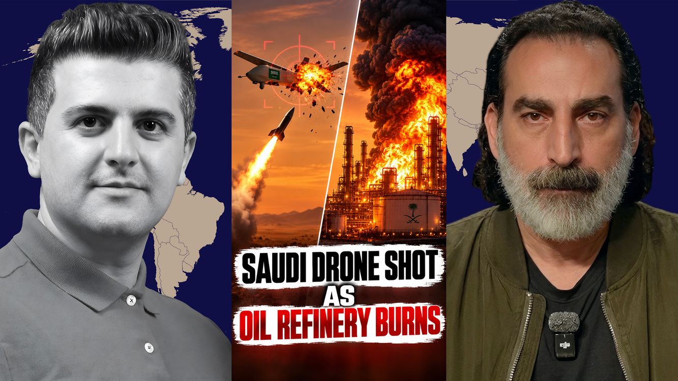 cover art for Laith Marouf: Yemen Shoots Down Saudi Drone, Then to Strike Major Saudi Oil Facility