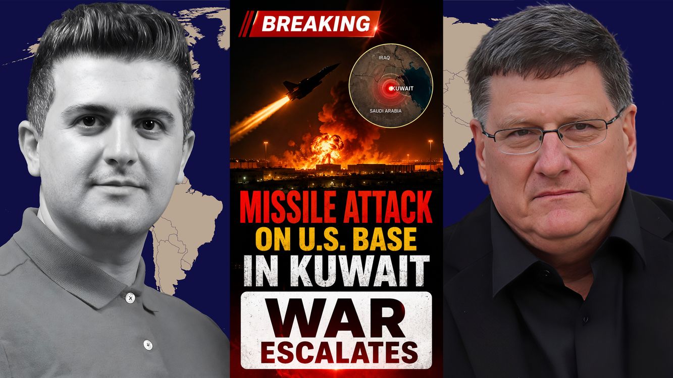cover art for Scott Ritter: Iran STRIKES Major U.S. Military Supply Hub in Kuwait