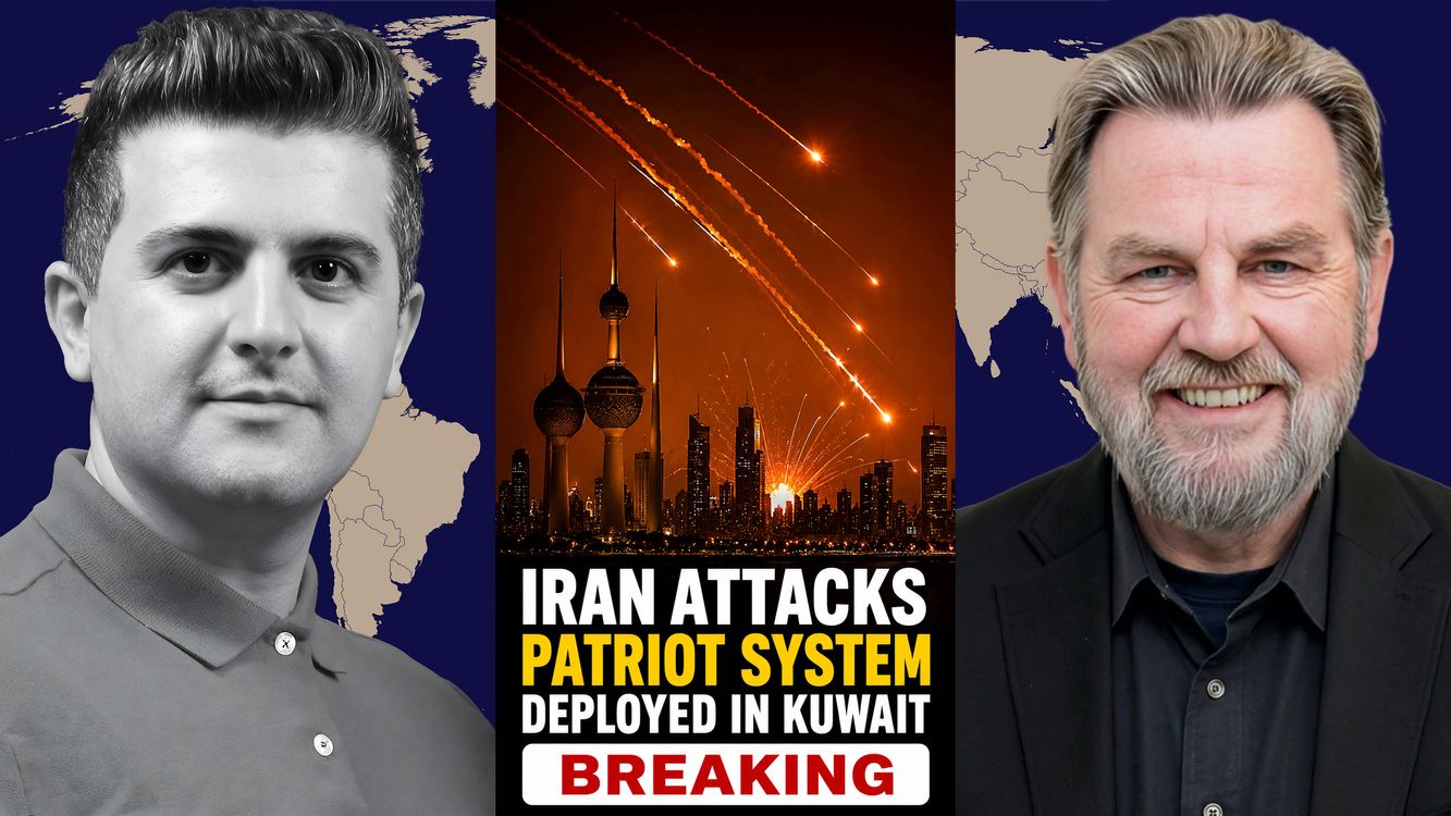 cover art for Larry Johnson: U.S. Hits Deeper Into Iran as Missiles Rain Down on Kuwait