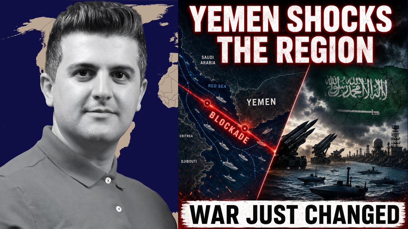 cover art for Nima R. Alkhorshid: Yemen Shocks the Region: Immediate Blockade on Saudi Arabia Changes the War