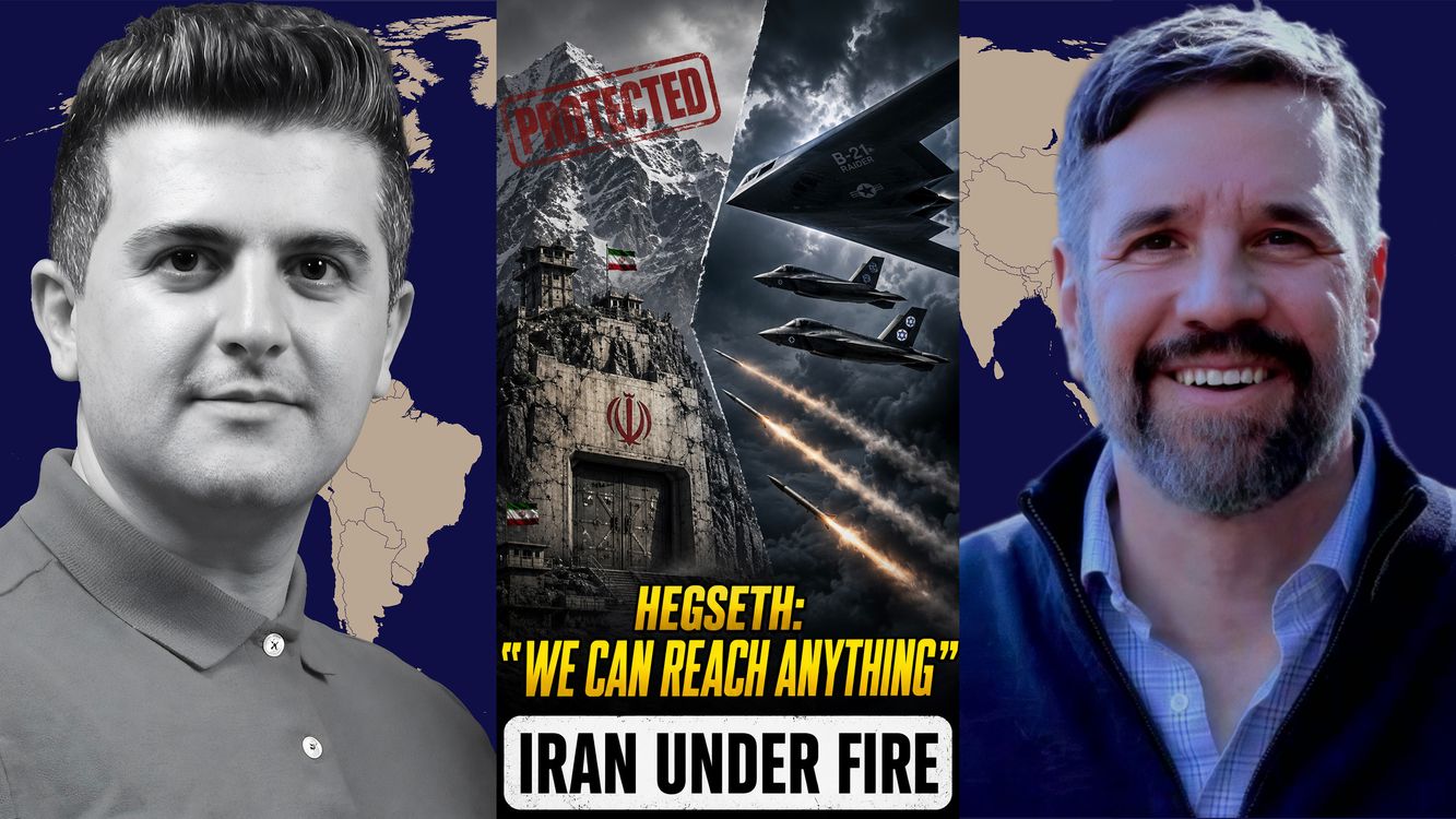 cover art for Matthew Hoh: Iran’s “Untouchable” Mountain - Hegseth Says the U.S. Can Reach Anything