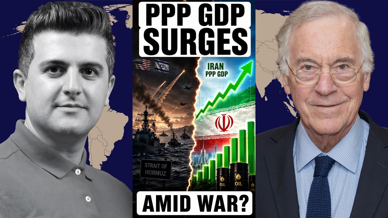 cover art for Prof. Steve Hanke Part2: Iran’s PPP GDP Climbing as War Going On in Hormuz & Red Sea
