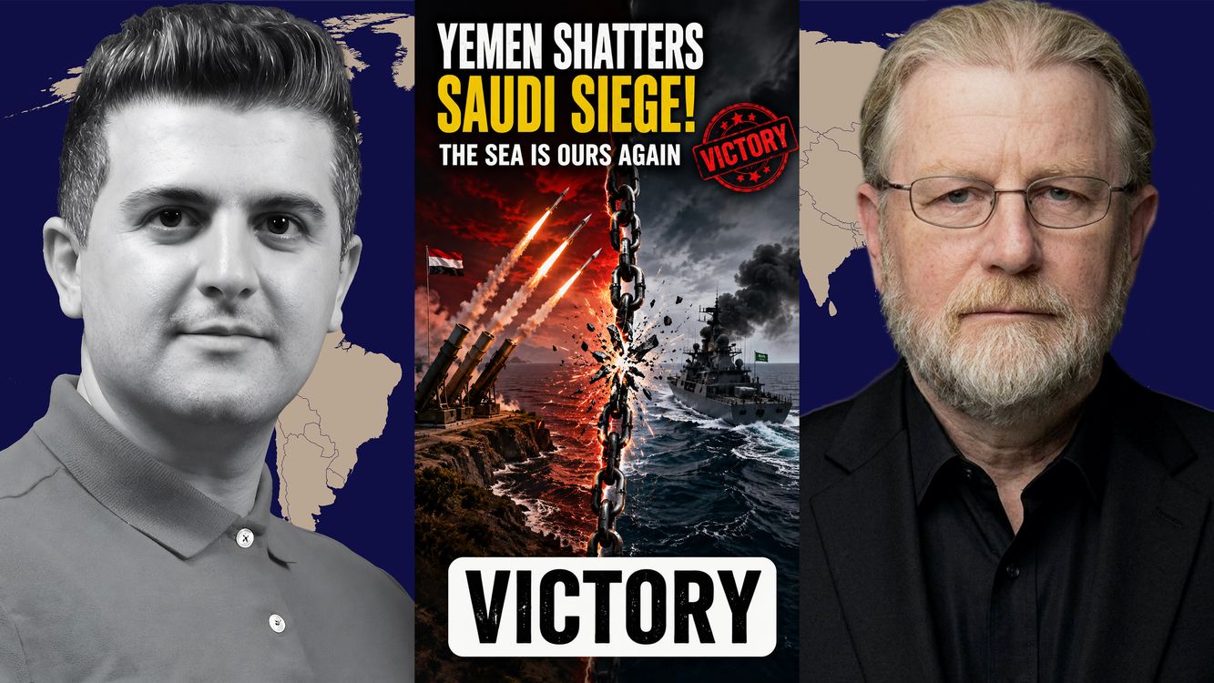 cover art for Larry Johnson: Yemen Shatters Saudi Naval Siege – Iran Leaves Trump With Zero Room to Maneuver