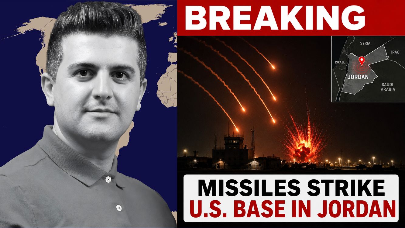 cover art for Nima R. Alkhorshid: BREAKING: Iran Hits U.S. Base in Jordan, US-Saudi Attacks on Iraq