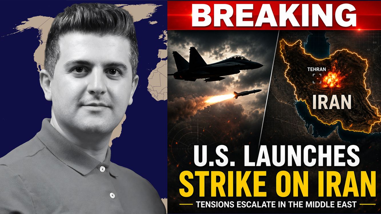 cover art for Nima R. Alkhorshid: BREAKING: U.S. Launches Strikes on Iran