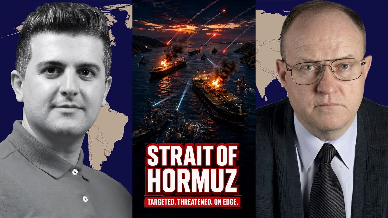 cover art for Col. Larry Wilkerson: Iran Strikes U.S.-Escorted Tankers in Hormuz; 2 Hit, 4 Forced to Retreat