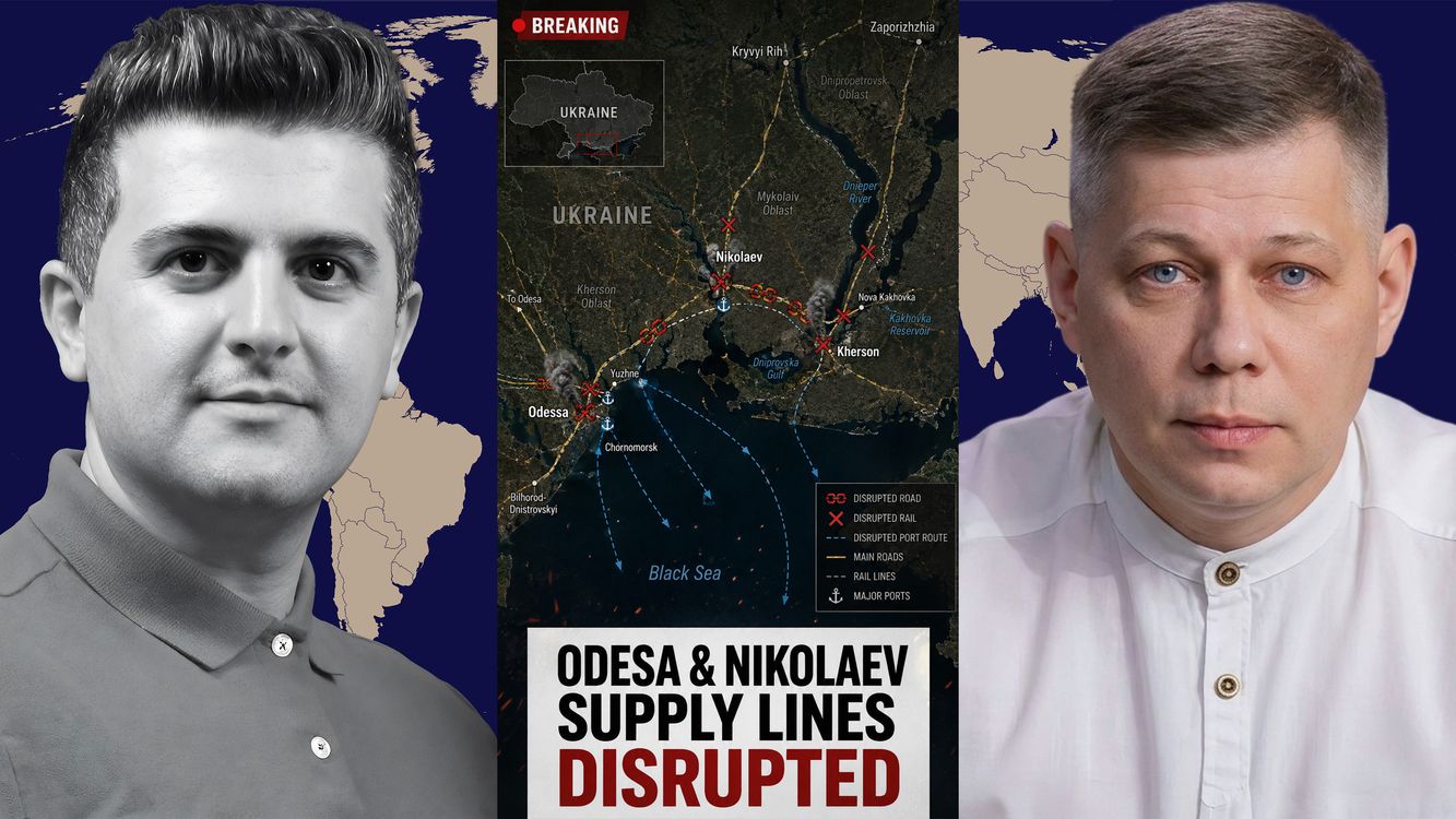 cover art for Stanislav Krapivnik: Russia Just Crippled Ukraine’s Supply Lines in Odessa and Nikolaev