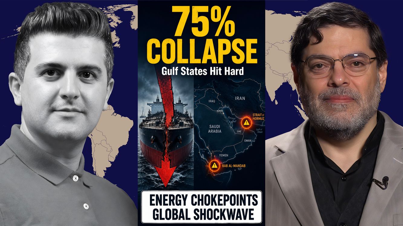 cover art for Seyed M. Marandi: US Preparing for Imminent Attacks – Gulf States Hammered by Hormuz & Bab al-Mandab