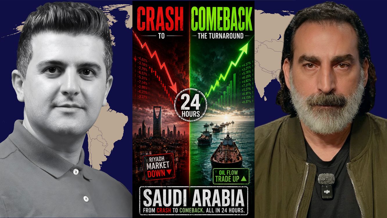 cover art for Laith Marouf: Exports Wiped Out: The 24-Hour Crash That Broke Saudi Arabia’s Economy