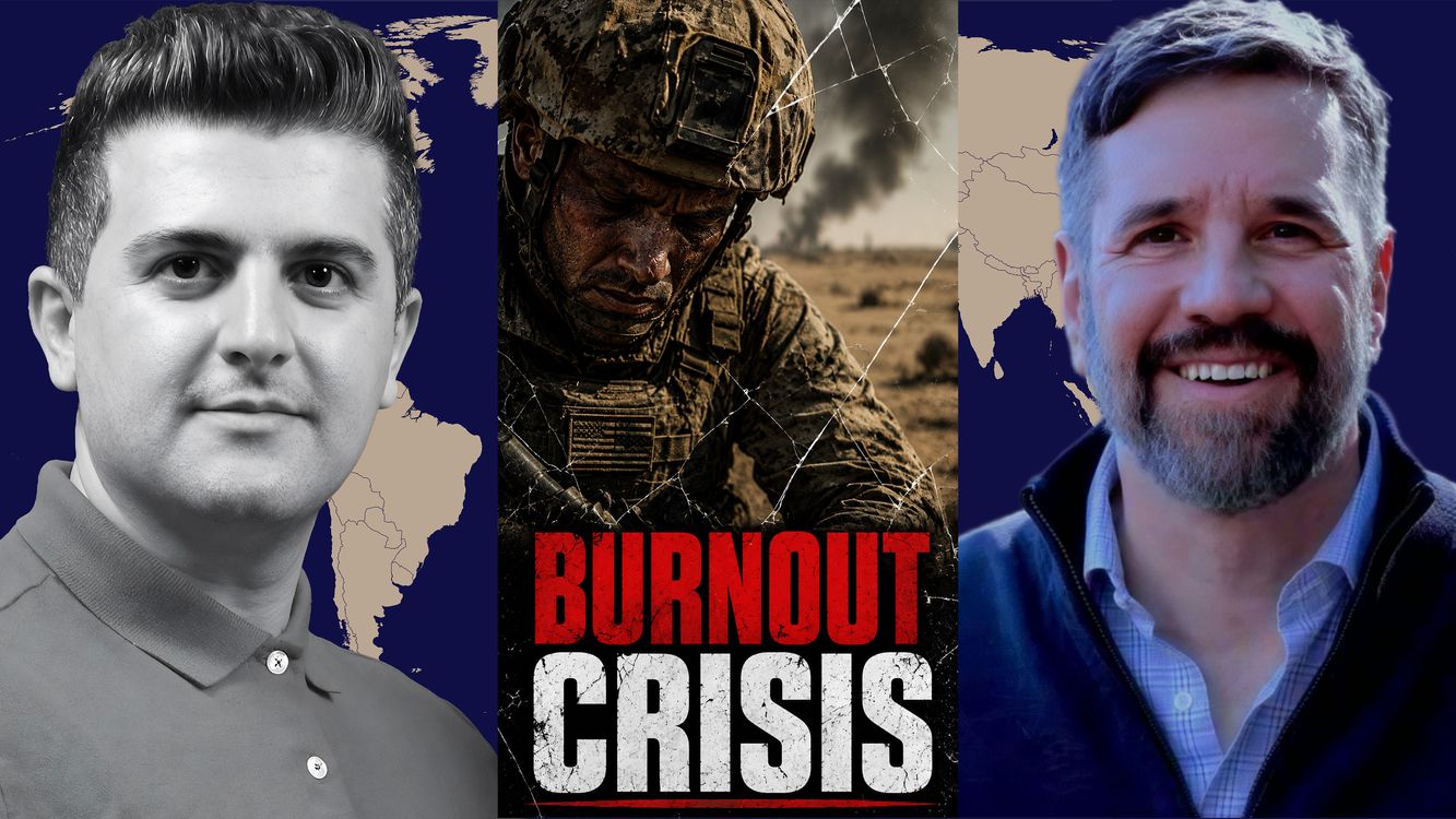 cover art for Matthew Hoh: Pentagon Leak: Military Brass Sound Alarm on Troop ‘Burnout’ in Iran War