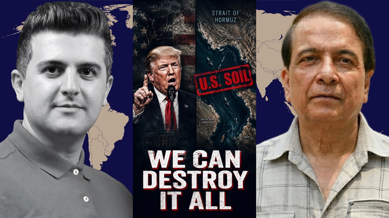 cover art for Pravin Sawhney: Trump Declares Hormuz U.S. Soil: "We Can Destroy the Whole Place"