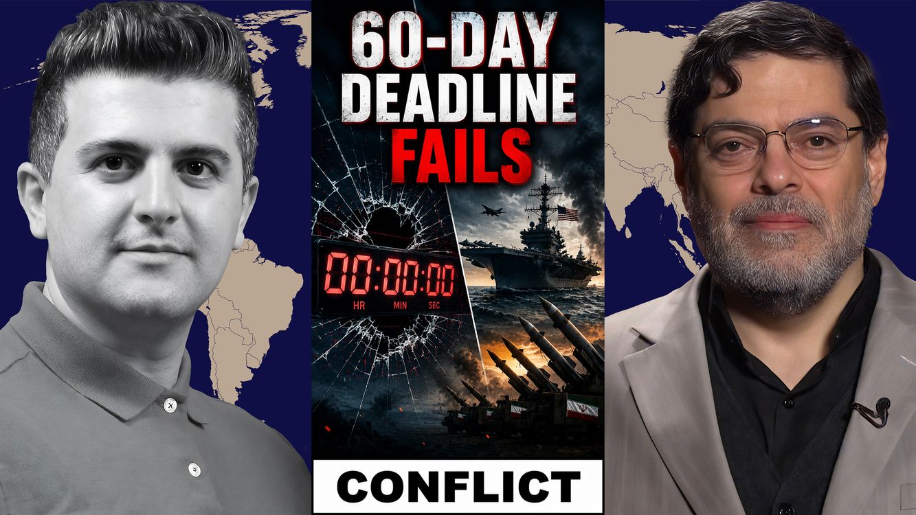 cover art for Seyed M. Marandi: 60-Day Deadline FAILS: Iran & US on the Brink of a NEW War