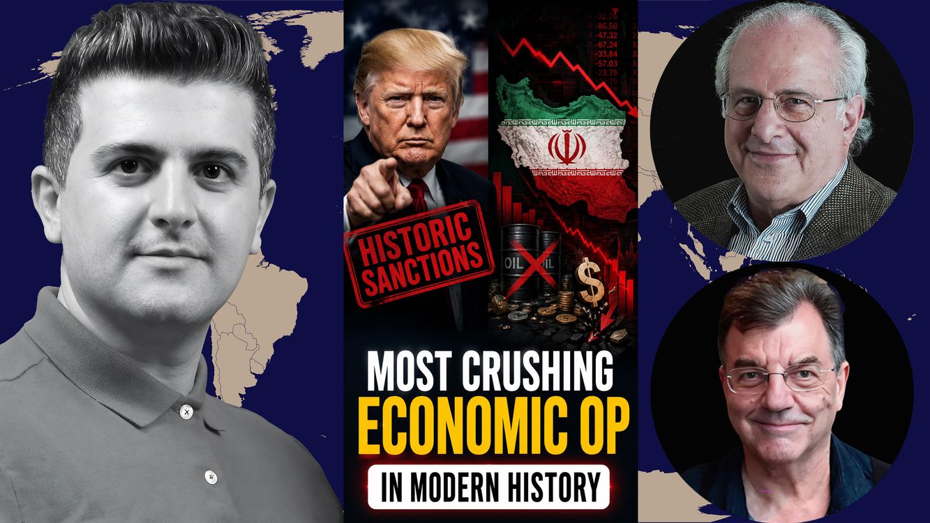 cover art for Richard Wolff & Michael Hudson:Trump Declares Most Crushing Economic Operation in US History on Iran