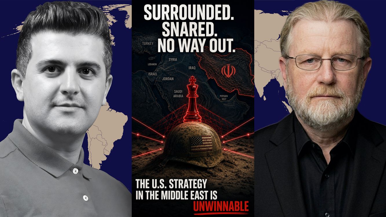 cover art for Larry Johnson: The Trap is Set: America’s Confrontation with Iran is Unwinnable, Iran Quits NPT?
